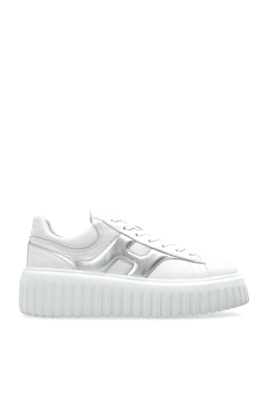 スニーカー HOGAN Woman Sneakers White HXW6450FE91NCS 0351 Sneakers Hogan H-Stripes WHITE, SILVER for Woman